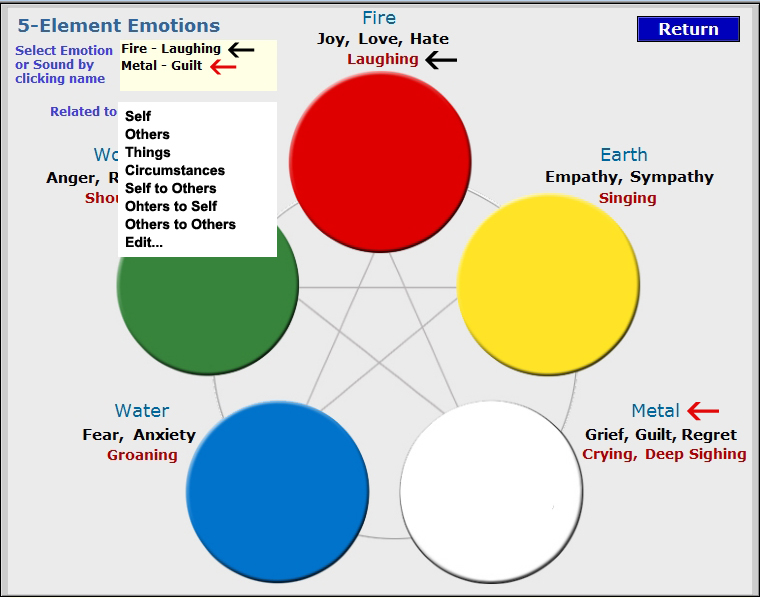 5 Elements Screen 2