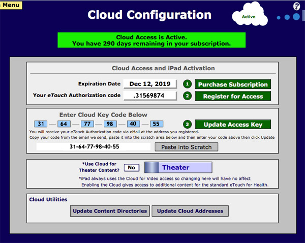 Cloud Configuration