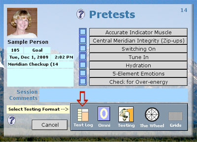 Pretest Screen