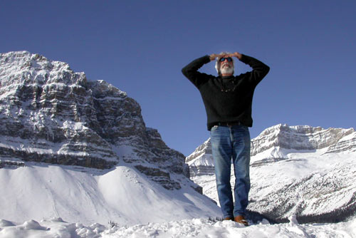 Earl Cook and the Bow Glacier